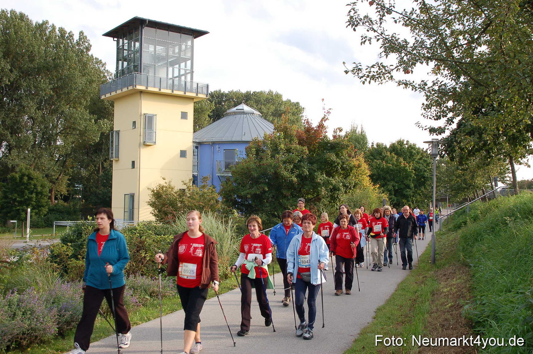 Nordic Walking Stadtlauf Neumarkt 180910 0063